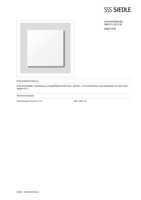 Datasheet for Siedle 200017305-00, EAN: 4015739173051