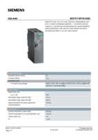 Datasheet for Siemens 6ES73176FF040AB0, EAN: 4025515080190