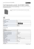 Datasheet for Phoenix Contact 2859602, EAN: 4017918956509