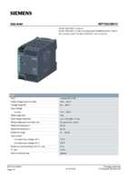 Datasheet for Siemens 6EP13225BA10, EAN: 4025515152644