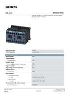 Datasheet for Siemens 3RH24221AP00, EAN: 4011209850101