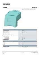 Datasheet for Siemens 3RV29175A, EAN: 4011209719149 Datasheet for Siemens 3RV29175A, EAN: 4011209719149