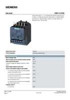 Datasheet for Siemens 3RB31134PB0, EAN: 4011209749030