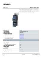 Datasheet for Siemens 3RA21101DD151AP0, EAN: 4011209796942 Datasheet for Siemens 3RA21101DD151AP0, EAN: 4011209796942
