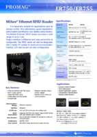 Datasheet for PROMAG ER750-00