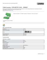 Datasheet for Phoenix Contact 1805657, EAN: 4017918046668