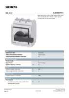 Datasheet for Siemens 3LD23050TK11, EAN: 4011209768536