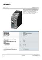 Datasheet for Siemens 3RK35111BA10, EAN: 4011209684348