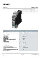 Datasheet for Siemens 3RK33111AA10, EAN: 4011209684461