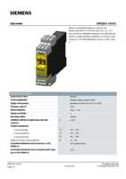 Datasheet for Siemens 3RK32211AA10, EAN: 4011209684409