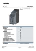 Datasheet for Siemens 3RW40381BB05, EAN: 4011209692992