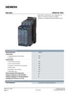 Datasheet for Siemens 3RW40381TB04, EAN: 4011209692893