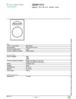 Datasheet for Schneider Electric ZB2BY4933, EAN: 3389110645675