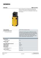 Datasheet for Siemens 3SE51121QV10, EAN: 4011209699748
