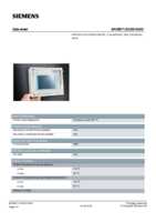 Datasheet for Siemens 6AV66712DJ000AX0, EAN: 4025515074656