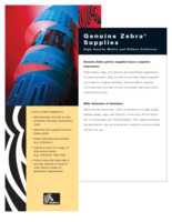Datasheet for ZEBRA 05319BL11045