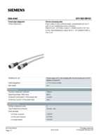 Datasheet for Siemens 6XV18225BH20, EAN: 4019169403535 Datasheet for Siemens 6XV18225BH20, EAN: 4019169403535