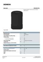 Datasheet for Siemens 8WD42500FA, EAN: 4011209375154