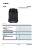 Datasheet for Siemens 8WD42280BB, EAN: 4011209378261