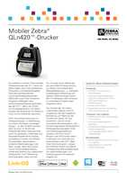 Datasheet for ZEBRA P1050667-020