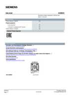 Datasheet for Siemens 8UB9530, EAN: 4011209076976 Datasheet for Siemens 8UB9530, EAN: 4011209076976