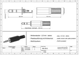 Datasheet for Goobay 11005, EAN: 4040849110054