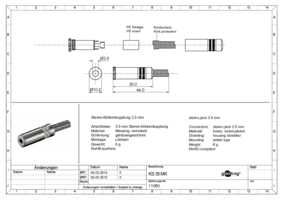 Datasheet for Goobay 11060, EAN: 4040849110603
