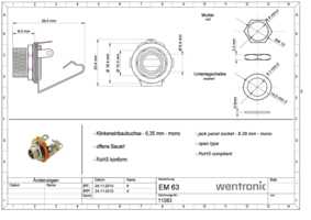 Datasheet for Goobay 11083, EAN: 4040849110832