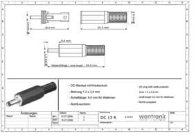 Datasheet for Goobay 11112, EAN: 4040849111129