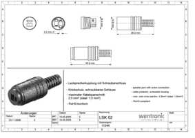 Datasheet for Goobay 11246, EAN: 4040849112461