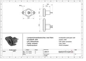 Datasheet for Goobay 11249, EAN: 4040849112492
