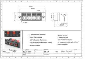 Datasheet for Goobay 11252, EAN: 4040849112522