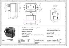 Datasheet for Goobay 11261, EAN: 4040849112614