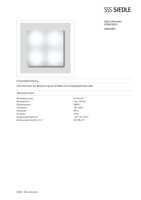 Datasheet for Siedle 200036851-00, EAN: 4015739368518