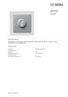 Datasheet for Siedle 200019402-01, EAN: 4015739194025