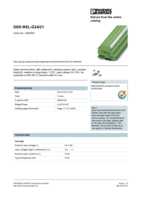 Datasheet for Phoenix Contact 2964500, EAN: 4017918117733
