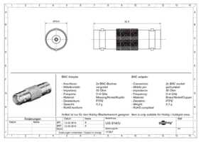 Datasheet for Goobay 11347, EAN: 4040849113475