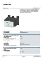 Datasheet for Siemens 3RB20562FX2, EAN: 4011209638341