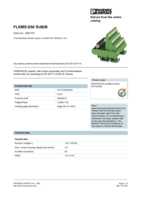 Datasheet for Phoenix Contact 2281775, EAN: 4017918055028