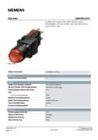 Datasheet for Siemens 3SB22060LH01, EAN: 4011209230736