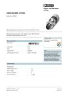 Datasheet for Phoenix Contact 1506752, EAN: 4017918892678