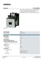 Datasheet for Siemens 3RT10646NP36, EAN: 4011209507821