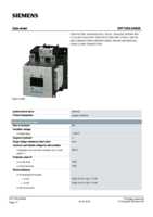 Datasheet for Siemens 3RT10552AB36, EAN: 4011209582088