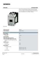 Datasheet for Siemens 3RT10541NP36, EAN: 4011209507036
