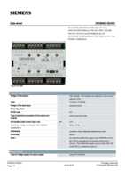 Datasheet for Siemens 3RG90020DA00, EAN: 4011209217256 Datasheet for Siemens 3RG90020DA00, EAN: 4011209217256