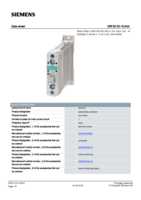 Datasheet for Siemens 3RF23201CA44, EAN: 4011209591646