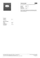 Datasheet for RZB 70319.002, EAN: 4010319099448