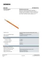 Datasheet for Siemens 6XV18207AH10, EAN: 4019169404051 Datasheet for Siemens 6XV18207AH10, EAN: 4019169404051