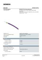 Datasheet for Siemens 6XV18211BT10, EAN: 4019169401395 Datasheet for Siemens 6XV18211BT10, EAN: 4019169401395