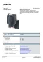 Datasheet for Siemens 6GK19050AE00, EAN: 4019169400152 Datasheet for Siemens 6GK19050AE00, EAN: 4019169400152